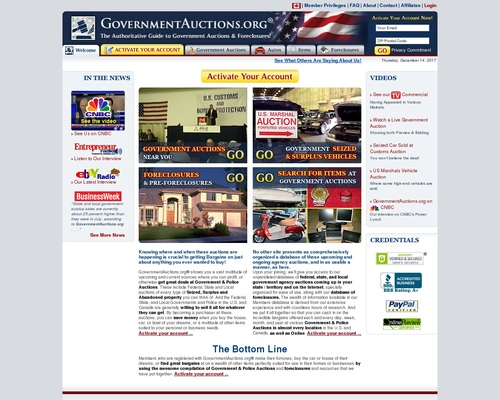 GovernmentAuctions.org – High Performing Affiliate Program in its Area of interest