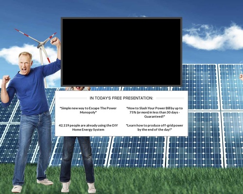 Hot Offer! Solar Energy program that in reality helps people! Loopy EPCs!