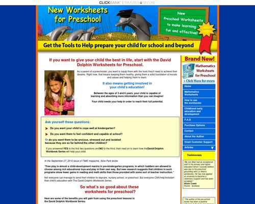 Worksheets for Preschool post thumbnail image