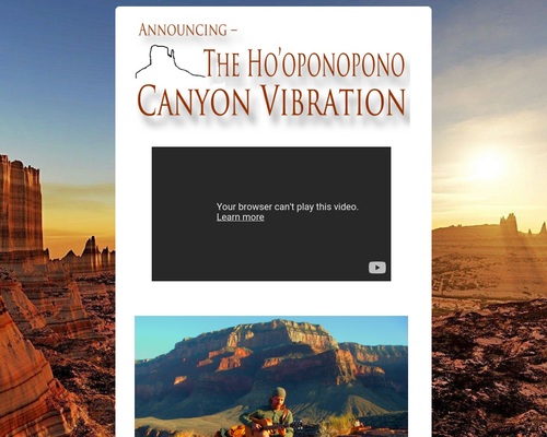 The Ho’oponopono Canyon Vibration post thumbnail image