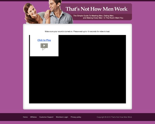 That’s Not How Males Work – NEW Provide for Ladies