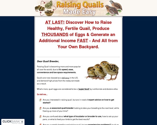 Elevating quail Made Easy – Worth New With A 7.39% Conversion Rate!