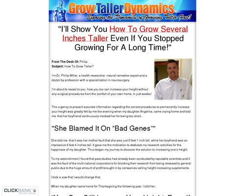 Develop Taller Dynamics – Scorching Niche with Very supreme Conversion